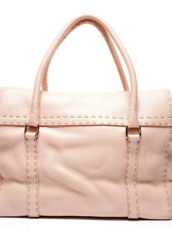 Fendi Shoulder Bag Leather Selleria - Picture 3 of 10